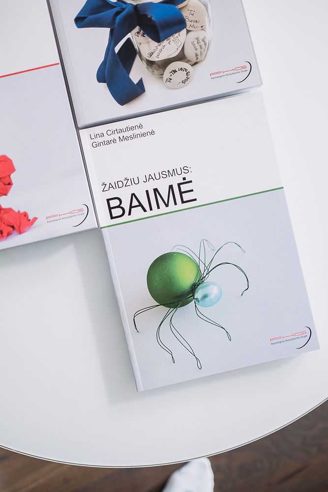 Knyga „Žaidžiu jausmus: Baimė“